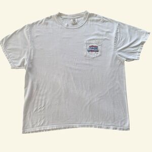 Ice Cream Truck T-Shirt Comfort Colors White Barstool Sports Men's 2XL